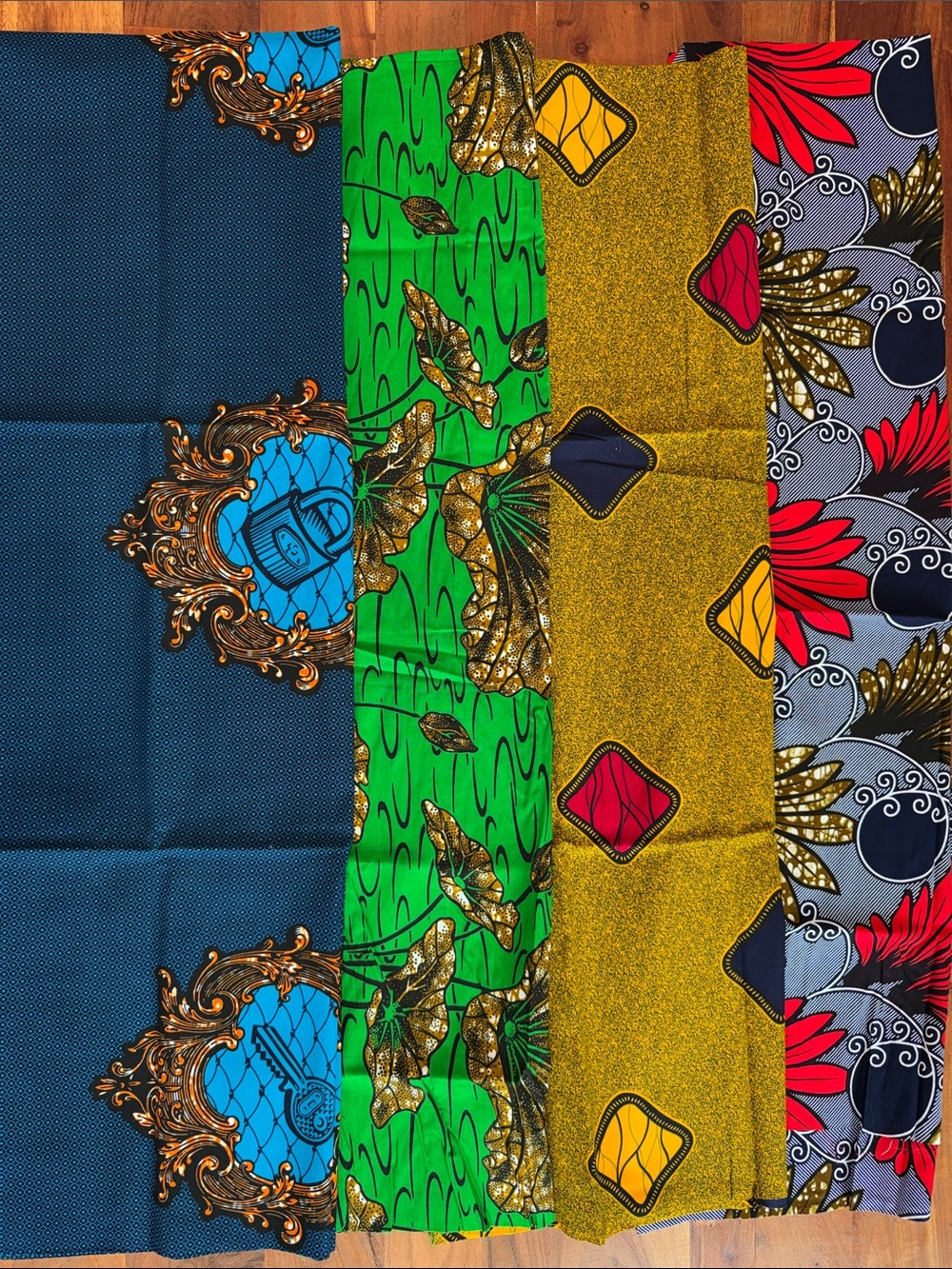 Ankara Fabric‎ - 4 yard bundle